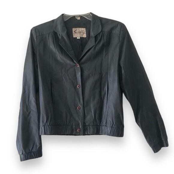 Vintage Jackets & Blazers - 80s 90s Vintage Scully genuine leather jacket